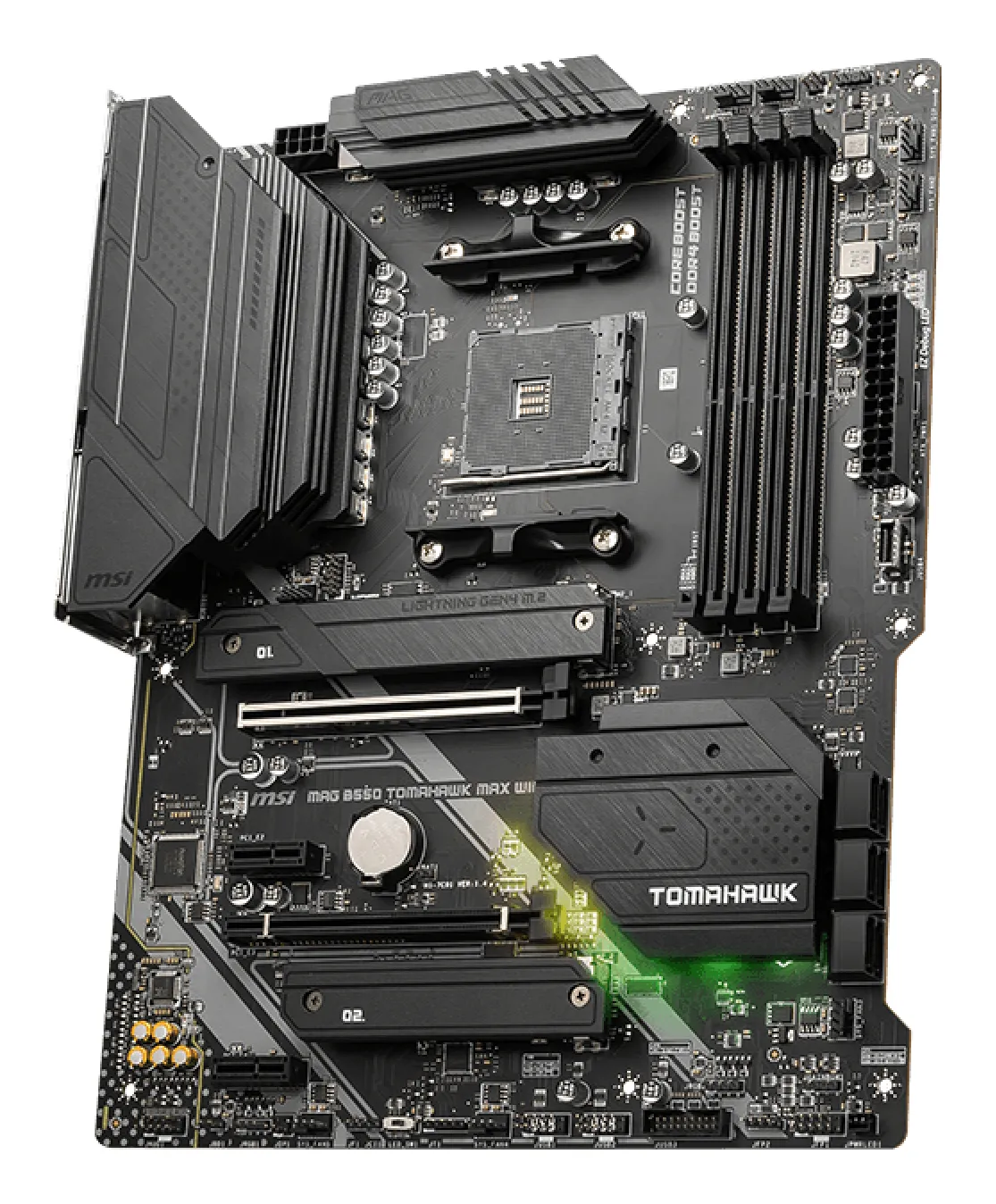 MSI MAG B550 TOMAHAWK MAX WIFI AM4 ATX Motherboard - Multitronic
